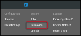 Configuration - System - Downloads